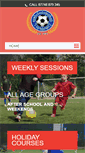 Mobile Screenshot of northeastfootballacademy.co.uk